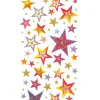 Brokatowe naklejki "Fantasia" w różnych kolorach - 23 x 10 cm