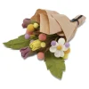 Bukiet dekoracyjny "Sumitra" ze wzorem - dł. 45 cm