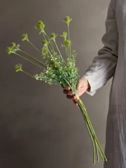 Bukiet dekoracyjny w kolorze zielonym - dł. 58 cm