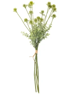 Bukiet dekoracyjny w kolorze zielonym - dł. 58 cm