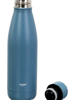 Butelka termiczna w kolorze niebieskim - 500 ml