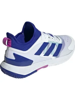 Buty "Adizero Ubersonic 4.1" w kolorze niebiesko-szarym do tenisa