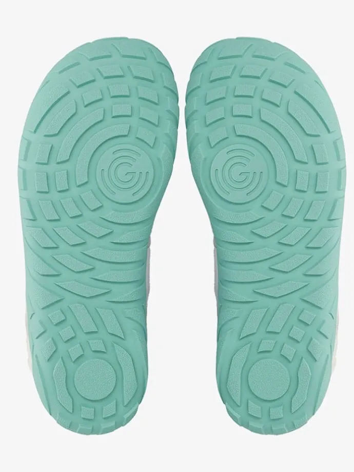 Buty barefoot "Chamonix TR" w kolorze beżowo-turkusowym