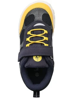 Buty barefoot w kolorze granatowo-żółtym