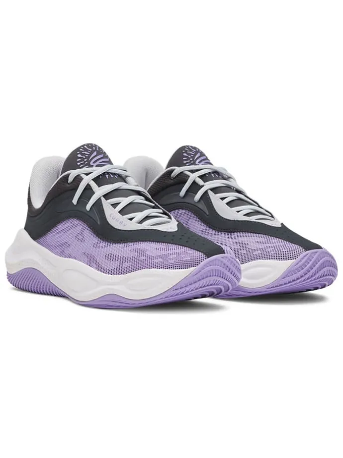 Buty "Curry Splash 25" w kolorze szaro-fioletowym do koszykówki