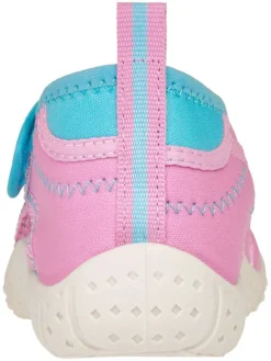 Buty kąpielowe w kolorze jasnoróżowo-błękitnym