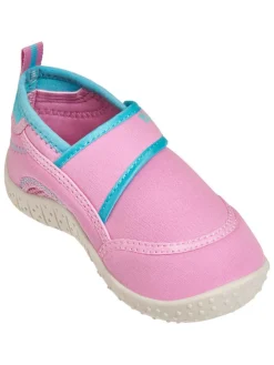 Buty kąpielowe w kolorze jasnoróżowo-błękitnym
