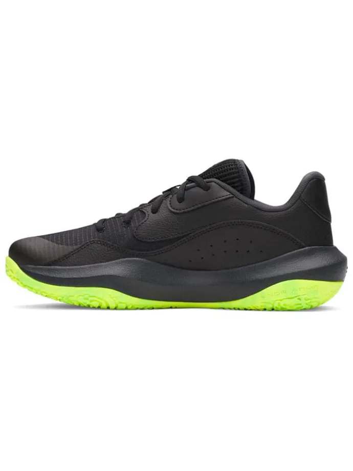 Buty "Lockdown 7" w kolorze czarno-jaskrawozielonym do koszykówki