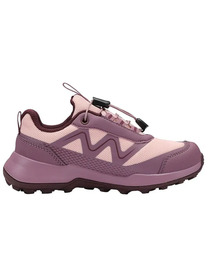 Buty outdoorowe w kolorze fioletowo-jasnoróżowym