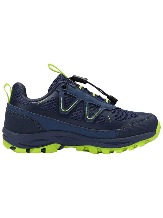 Buty outdoorowe w kolorze granatowo-zielonym