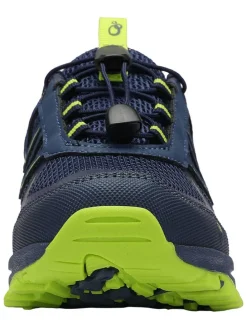 Buty outdoorowe w kolorze granatowo-zielonym