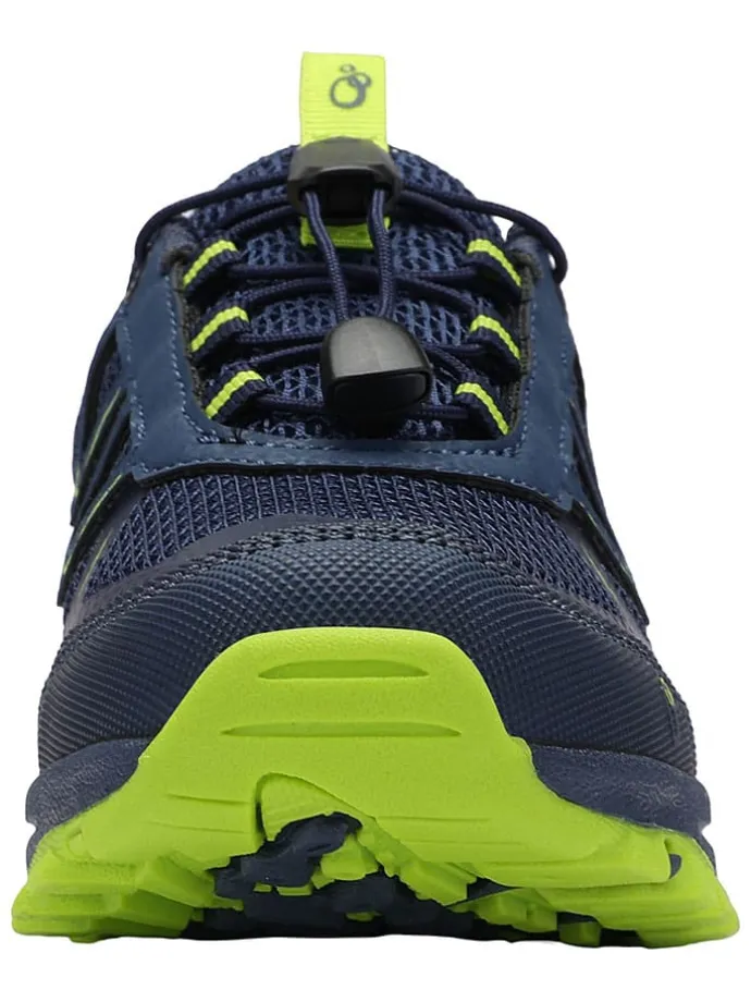 Buty outdoorowe w kolorze granatowo-zielonym