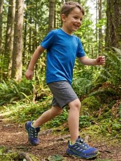 Buty outdoorowe w kolorze granatowym