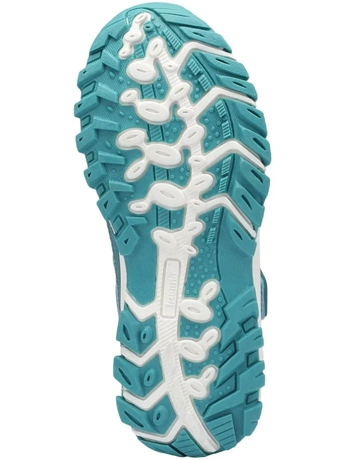 Buty outdoorowe w kolorze turkusowym