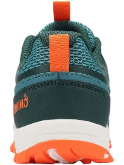 Buty outdoorowe w kolorze turkusowo-pomarańczowym