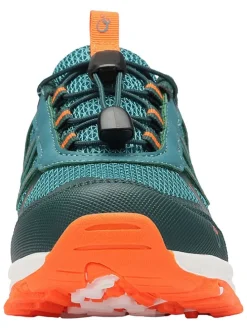 Buty outdoorowe w kolorze turkusowo-pomarańczowym