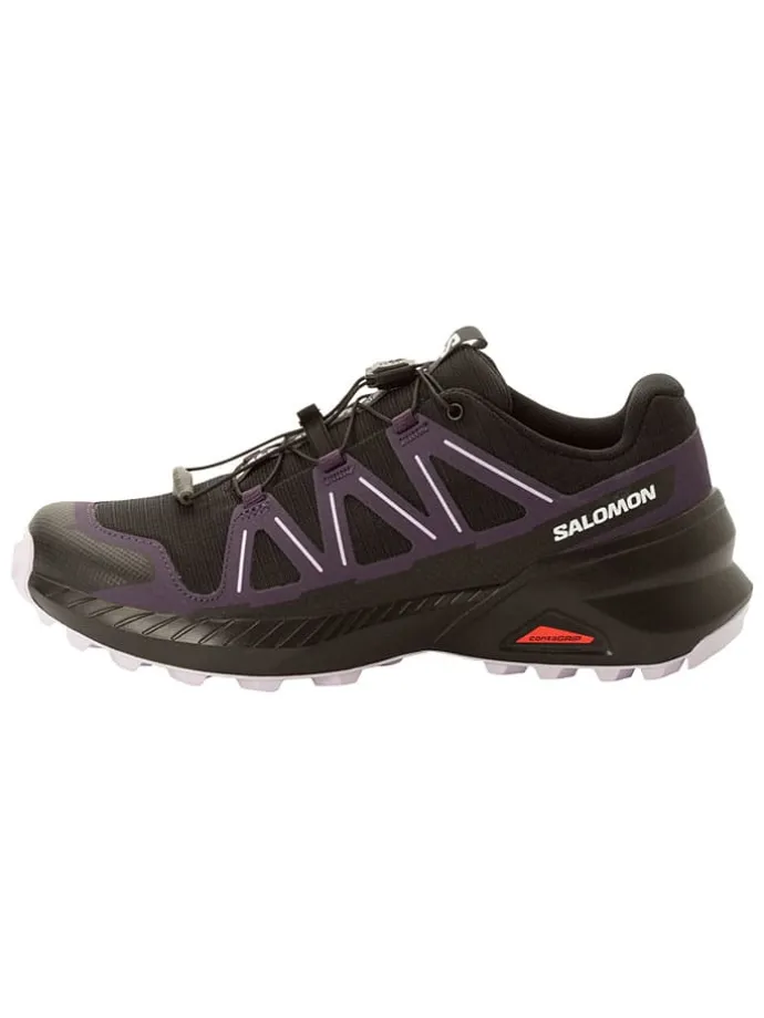 Buty "SPEEDCROSS PEAK" w kolorze czarno-fioletowym do biegania