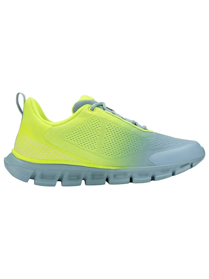 Buty sportowe "Lino" w kolorze błękitno-żółtym