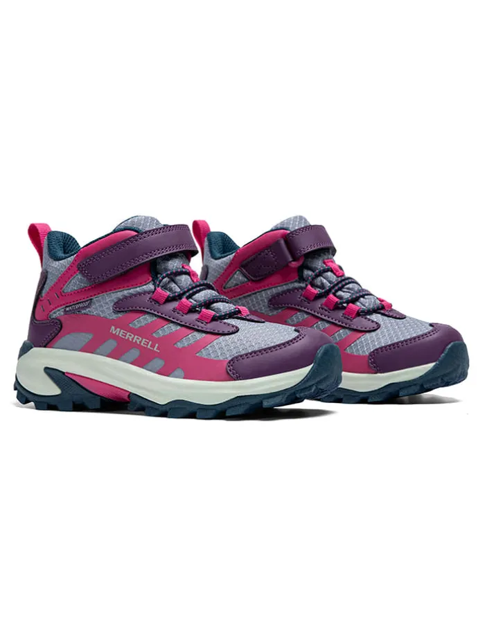 Buty trekkingowe "Moab Speed 2" w kolorze fioletowo-różowym