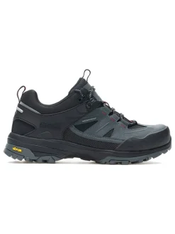 Buty trekkingowe "Regen" w kolorze antracytowym