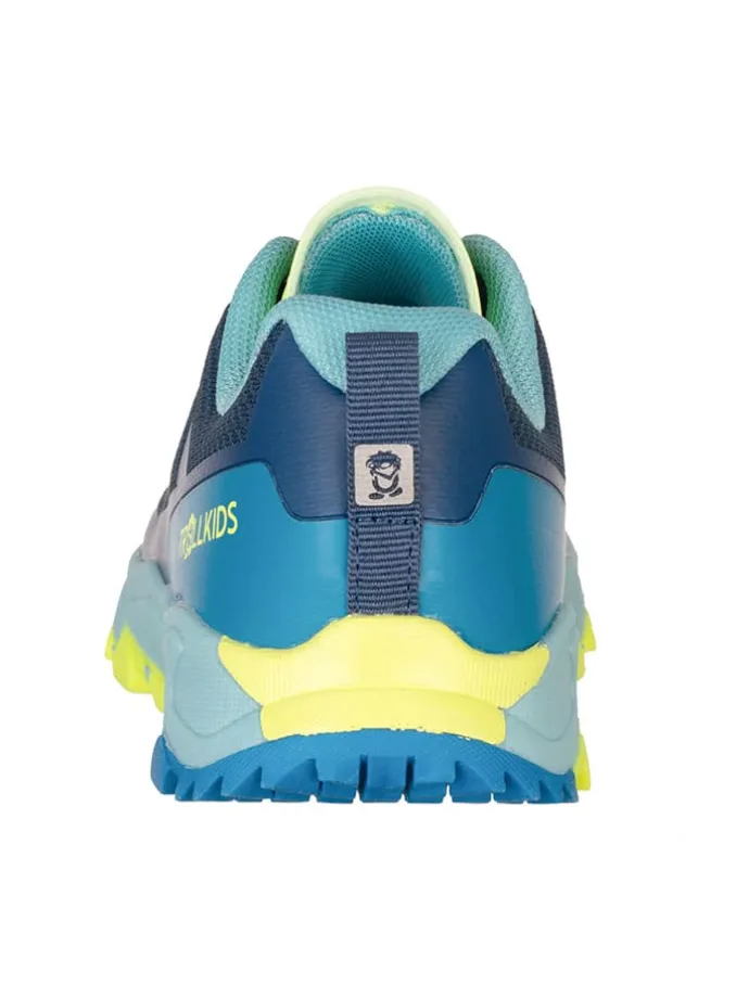 Buty trekkingowe "Sandefjord Hiker XT" w kolorze niebiesko-zielonym