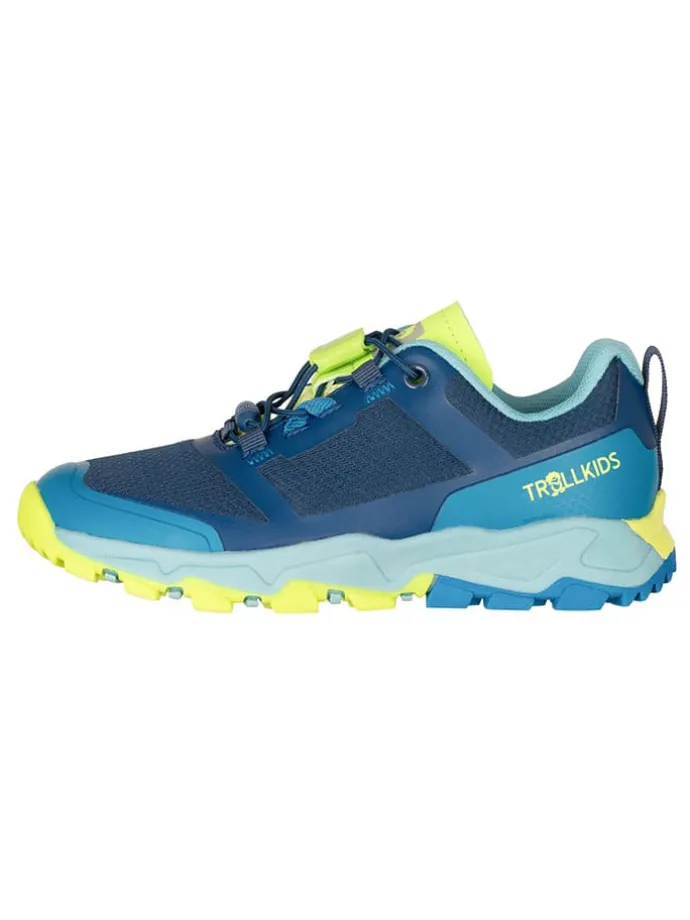 Buty trekkingowe "Sandefjord Hiker XT" w kolorze niebiesko-zielonym