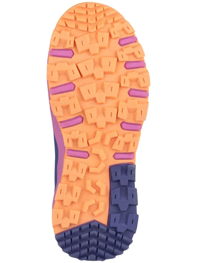 Buty trekkingowe "Tronfjell Hiker Low" w kolorze fioletowo-granatowym