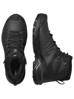 Buty trekkingowe "X Ultra Snowpilot" w kolorze antracytowo-czarnym
