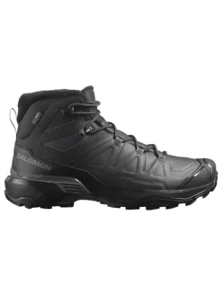 Buty trekkingowe "X Ultra Snowpilot" w kolorze antracytowo-czarnym