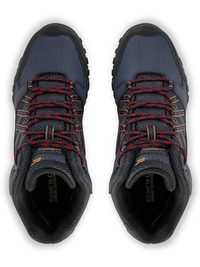 Buty turystyczne "Edgepoint" w kolorze granatowym