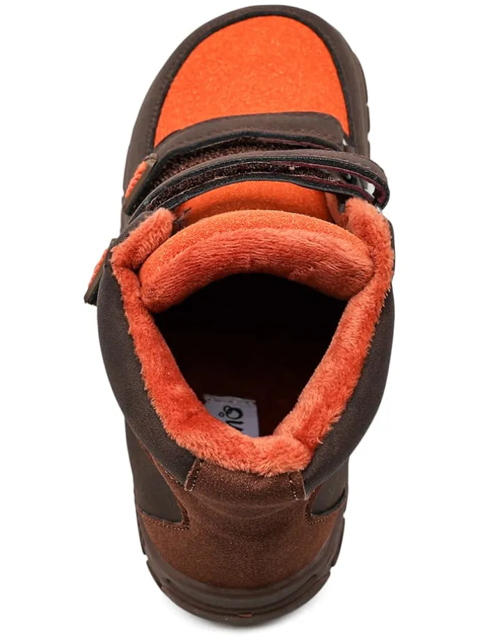Buty w kolorze brązowym do chodzenia na boso