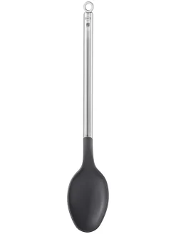Chochla "Basic Line" w kolorze srebrno-czarnym - dł. 32 cm