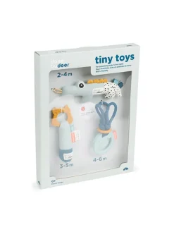 Chwytaki aktywizujące (3 szt.) "Deer Friends" - 0+