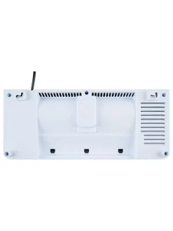 Ścienny grzejnik elektryczny w kolorze białym - 43 x 12 x 18 cm