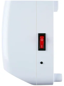 Ścienny grzejnik elektryczny w kolorze białym - 43 x 12 x 18 cm