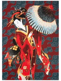 Ściereczka "Kimono" ze wzorem do naczyń - 70 x 50 cm