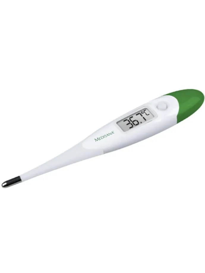 Cyfrowy termometr ''TM700'' w kolorze biało-zielonym