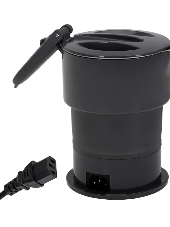 Czajnik podróżny "AD 1377" w kolorze czarnym - 0,6 l