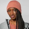 Czapka beanie "Puez Merino" w kolorze jasnoróżowym