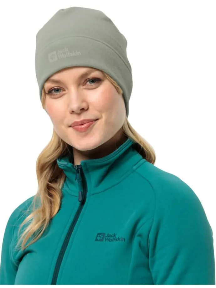 Czapka beanie "Real Stuff" w kolorze miętowym