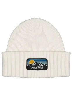 Czapka beanie w kolorze białym