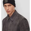 Czapka beanie w kolorze czarnym
