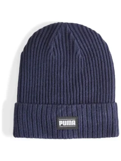 Czapka beanie w kolorze granatowym