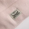 Czapka beanie w kolorze jasnoróżowym