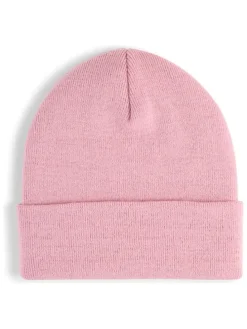 Czapka beanie w kolorze jasnoróżowym