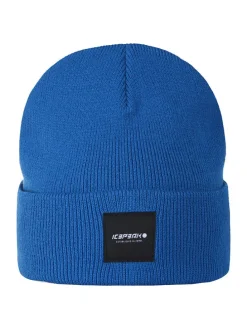 Czapka beanie w kolorze niebieskim