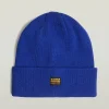 Czapka beanie w kolorze niebieskim
