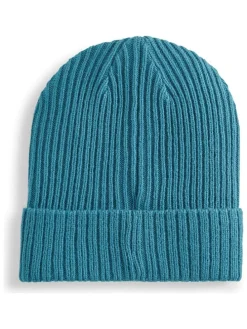 Czapka beanie w kolorze turkusowym
