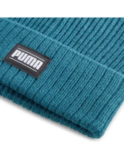 Czapka beanie w kolorze turkusowym