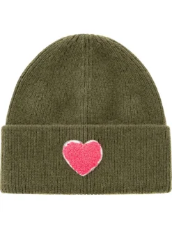 Czapka "Heart" w kolorze khaki
